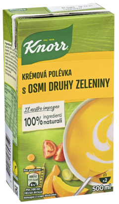 2 pakken Knorr Groentesoep 500ml