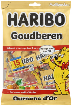 Haribo Goudberen 15x25g
