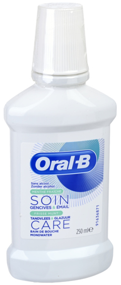 2 flessen Oral-B Mouth Wash Fresh Mint 250ml