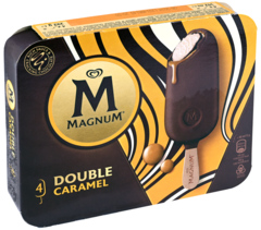 2 pakken Magnum Double Caramel 4x88ml