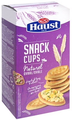 Haust Snack Cups Ovaal 130g
