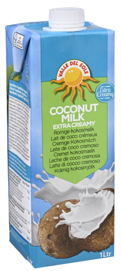 Valle Del Sole Creamy Coconut Milk 1L