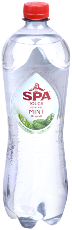 3 flessen Spa Touch Sparkling Mint 1L