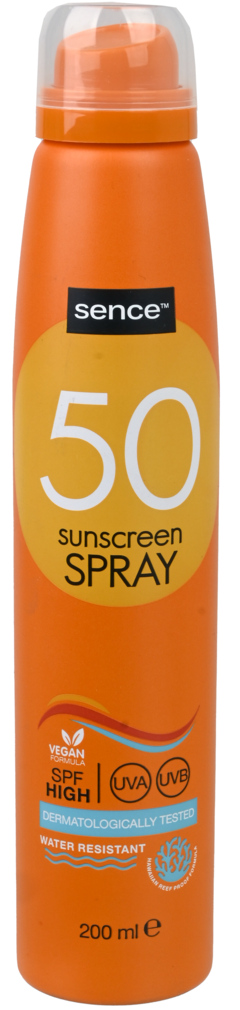 Sence Sun Sunscreen Spray NEW Aerosol SPF50 200ml