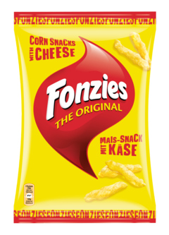 2 zakken Fonzies Original Kaas Chips 100g